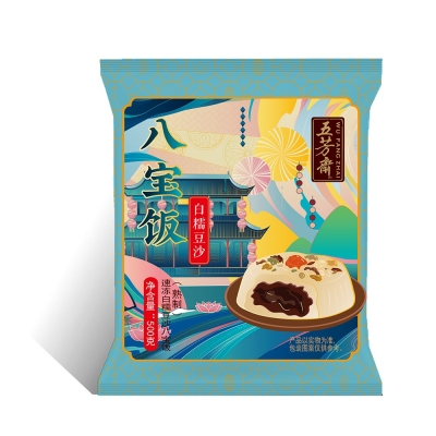 500克白糯豆沙八寶飯